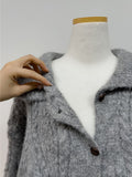 Granma Collar Knit Cardigan