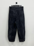 Wrinkle Washing Dark Balloon Denim PT