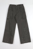 Painting Washed Cargo Denim