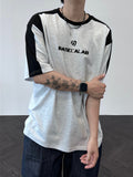Artwork Logo Color Matching Short Sleeve T-shirt