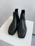 square toe chelsea boots