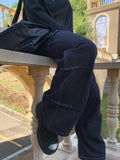 Seti Pintuck Non-Fade Denim Pants