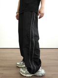 Unisex two-line string pants