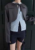 STRAP BOLERO SHORT JK