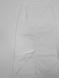 Basic Stopper Denim Long Skirt