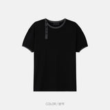Sword Henley Neck Ringer Short Sleeve T-shirt