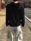 Ted Basic Rib Hood Zip-Up