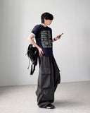 Chiffon Nylon Cargo Pants