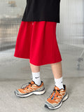 Two-Tuck Bermuda Sweatpants