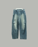 Frang washed denim pants