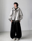 Midori Crop Balloon Field Jacket