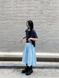 ASSEMBLY PLEATED SKIRT