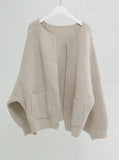 Moban Wool Knit Cardigan