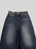 Cat Brush Washing Balloon Denim