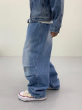 Lake Denim Parachute Wide Pants
