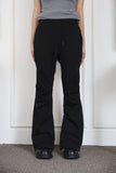 Pin tuck bootcut easy pants