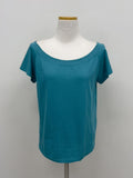 Lena Boat Neck Short Sleeve T-Shirt