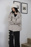 Cotton Balloon Hood Field Jumper