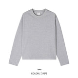 Poin Basic Crop Long Sleeve