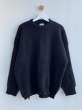Wool Brush Mohair Balloon Knit