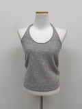 Berry Wool Halterneck Bustier