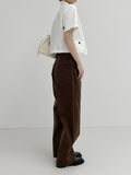 [unisex] Regular Cotton Wide Pants