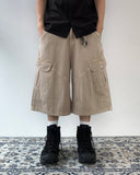 Rev Deep Dyeing Cargo Bermuda Pants