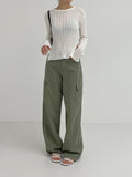 Slen Slit Knit T-shirt