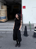 FRILL BERMUDA PANTS