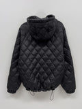 [Unisex] Beor Quilted Overfit Hooded Padding