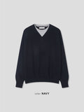 Tribe Layered Crop V-Neck Knit