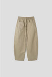 Ruin cut pintuck wide pants
