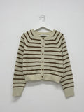 Raglan Stripe Cardigan