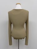 [SET] Ferral Ribbed Cardigan Sleeveless Set