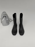 Western middle rain boots