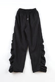 shirring wide pants