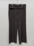 Folding Pintuck Wide Slacks