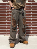 Western Vintage Damage Denim