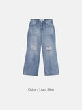 Isle Damage Flare Denim Pants