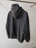 Vintage Leather Hood Jacket