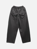Node Keyring Pintuck Wide Sweatpants