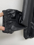Glossy Two-Way Oversized Fit Jumper