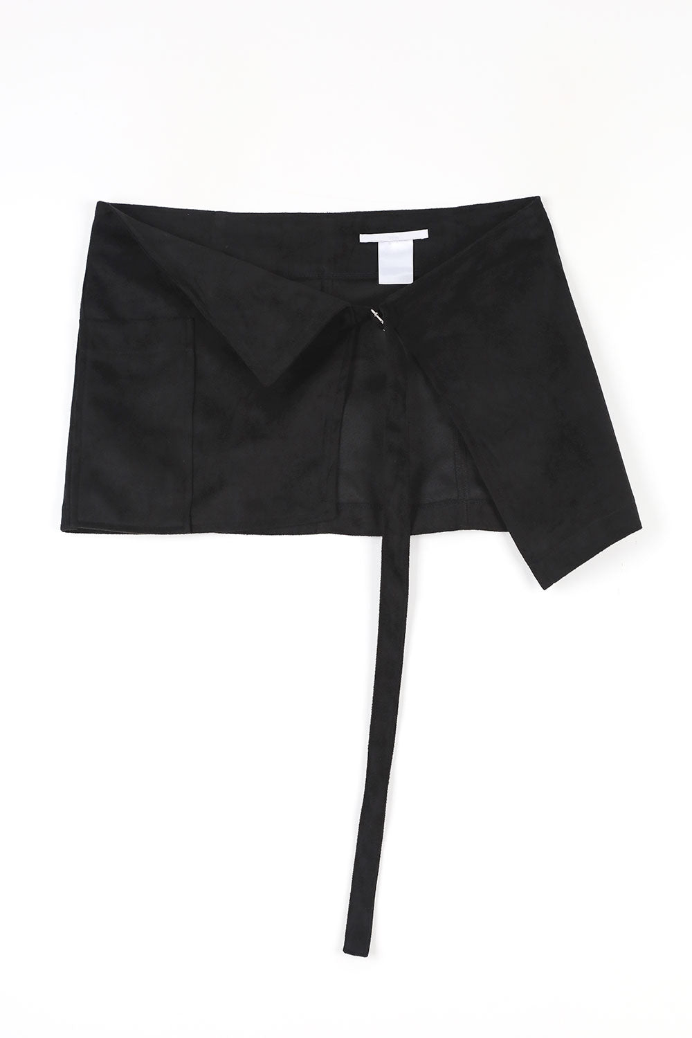 【COLOR iN ID】Suede layered wrap skirt COLOR iN ID(カラーインアイディー) - スエードレイヤードラップ