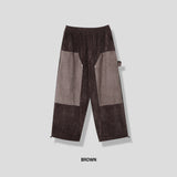 【KOOLOSET】Suede Double Knee Balloon Pants KOOLOSET (クロゼット) - スエードダブルニーバルーンパンツ