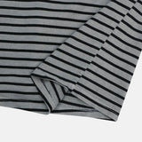 Pigment Stripe Collar Short Sleeve Tee