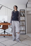 Zipper detachable cargo pants