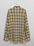 Linen Vintage Check Overfit Shirt