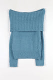 Unique Off-Shoulder Knit
