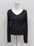 Tail Sheep V-Neck Loose Fit Knit