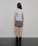 Asymmetrical Draped T-Shirt